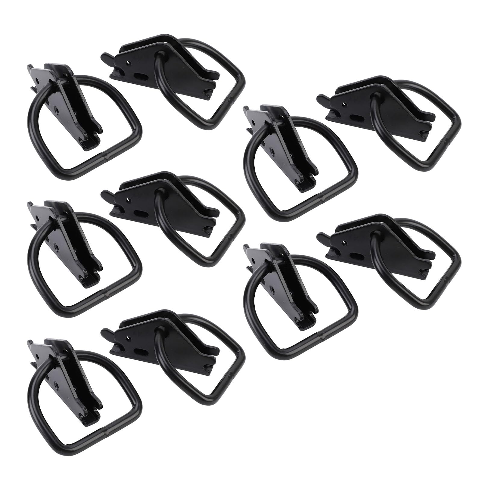 Karlak E Track Galvanisé Anneau en D Ancrages d'attache 10PCS Qualité