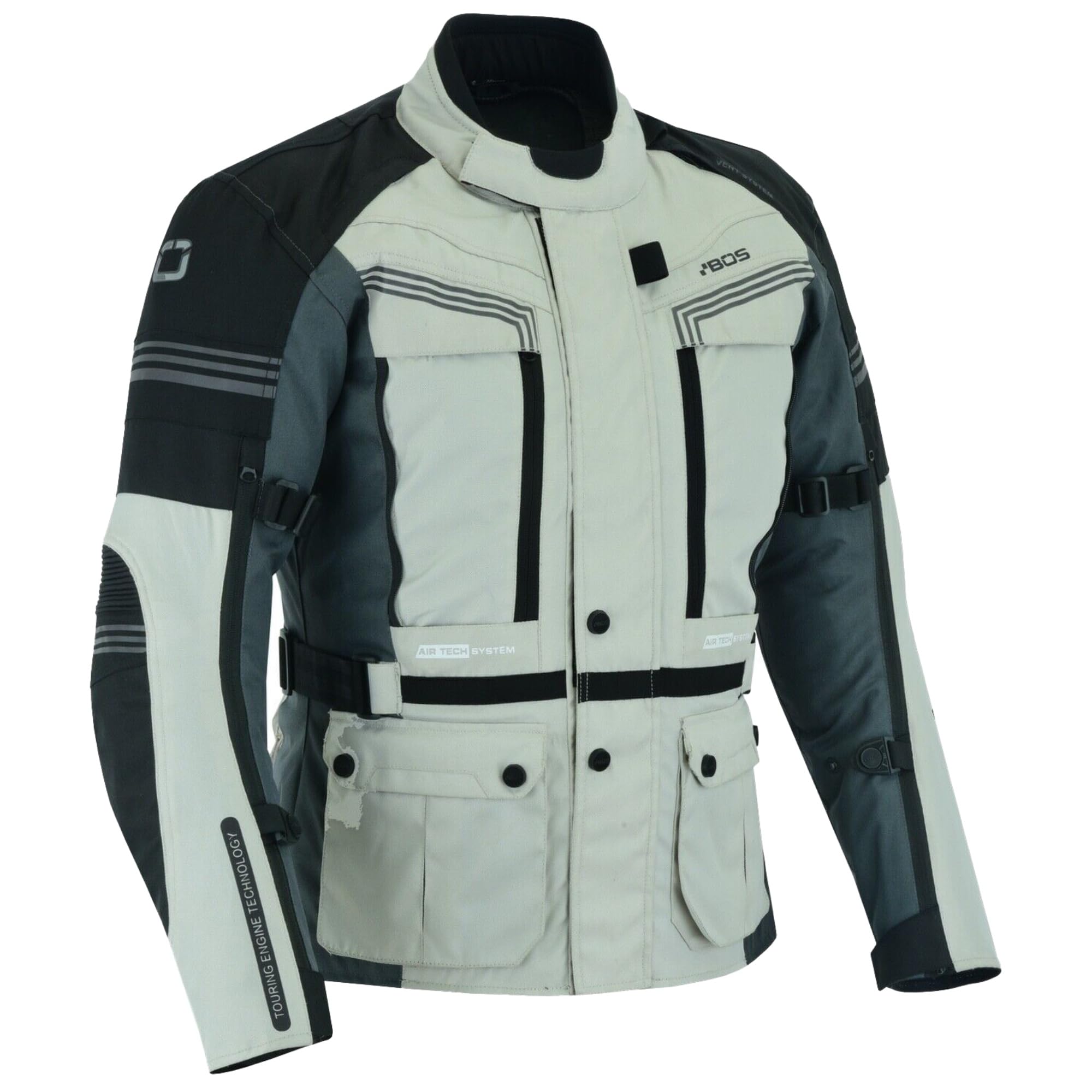 Motorrad Wasserfeste Jacke, Motorradjacke für Herren – Textiljacke mit herausnehmbaren Protektoren,Biker Texti Jacke,Motorrdjacke