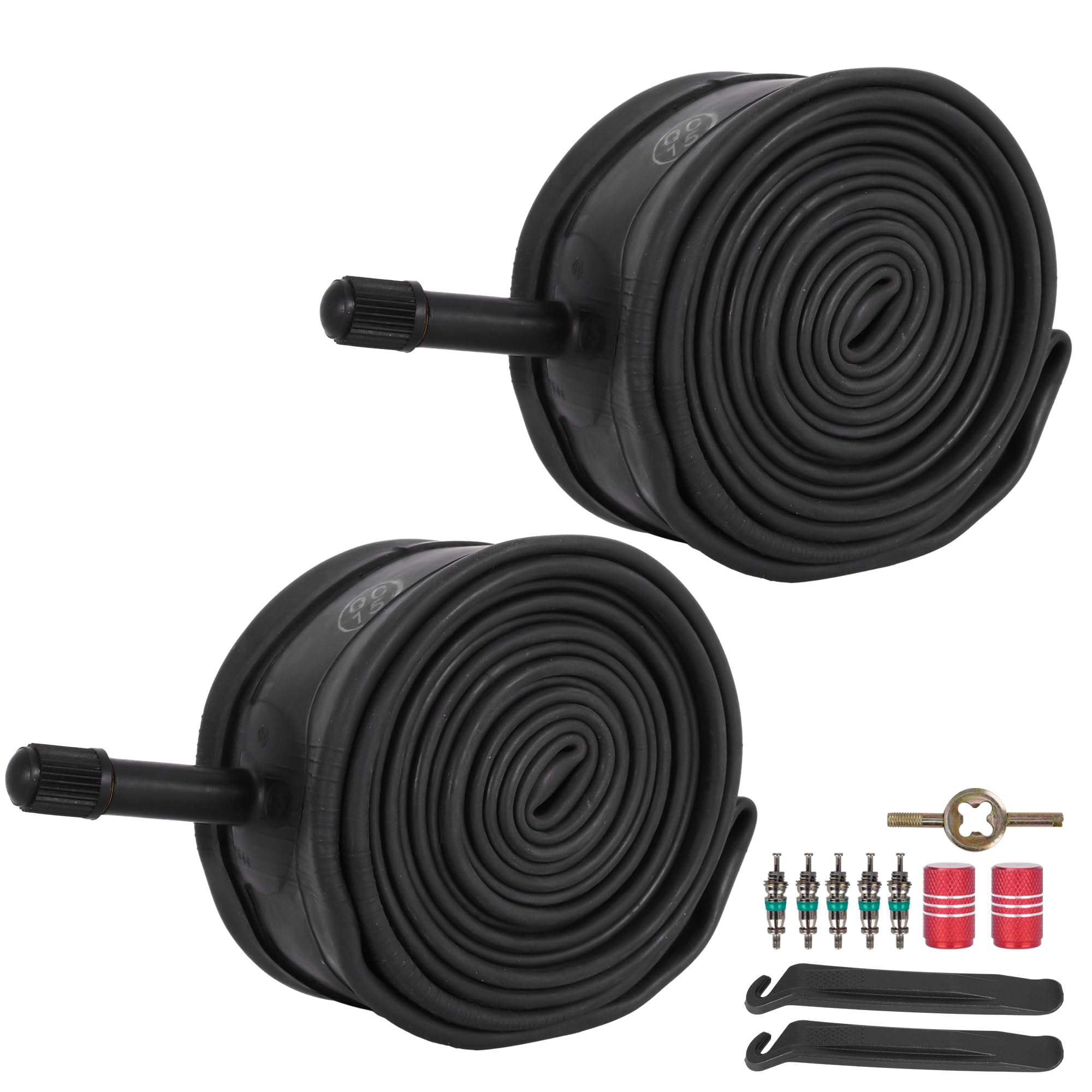 TUBE INTÉRIEUR VANNE pliée en caoutchouc butyle pour 12x1 75/19 5 pneus