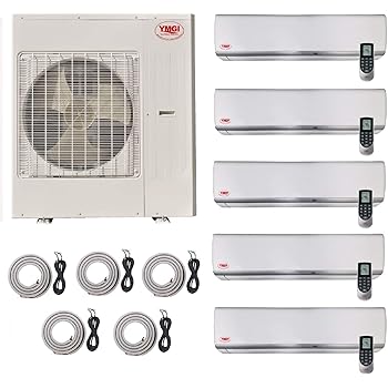 5 zone ductless mini split