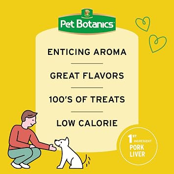 Pet Botanics 20 oz. Pouch Training Reward Soft & Chewy, Chicken Flavor, with 500 Treats Per Bag, The Choice of Top Trainers