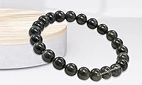 Vista 368 de Amazing Gemstone Pulsera de cristal para mujeres y hombres, pulsera de cristal curativo de protección, pulsera elástica con cuentas de piedras