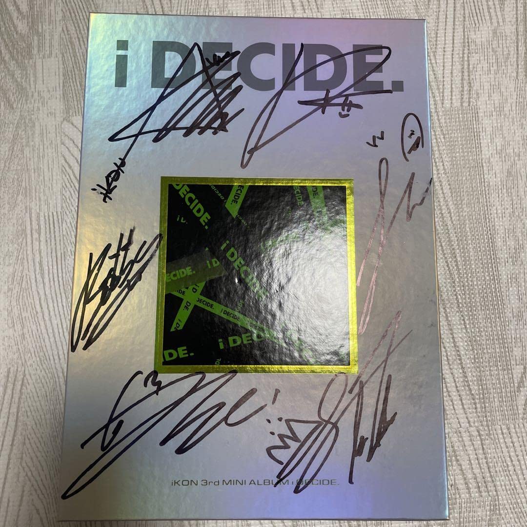 iKON 直筆サイン アルバム 【公式通販】