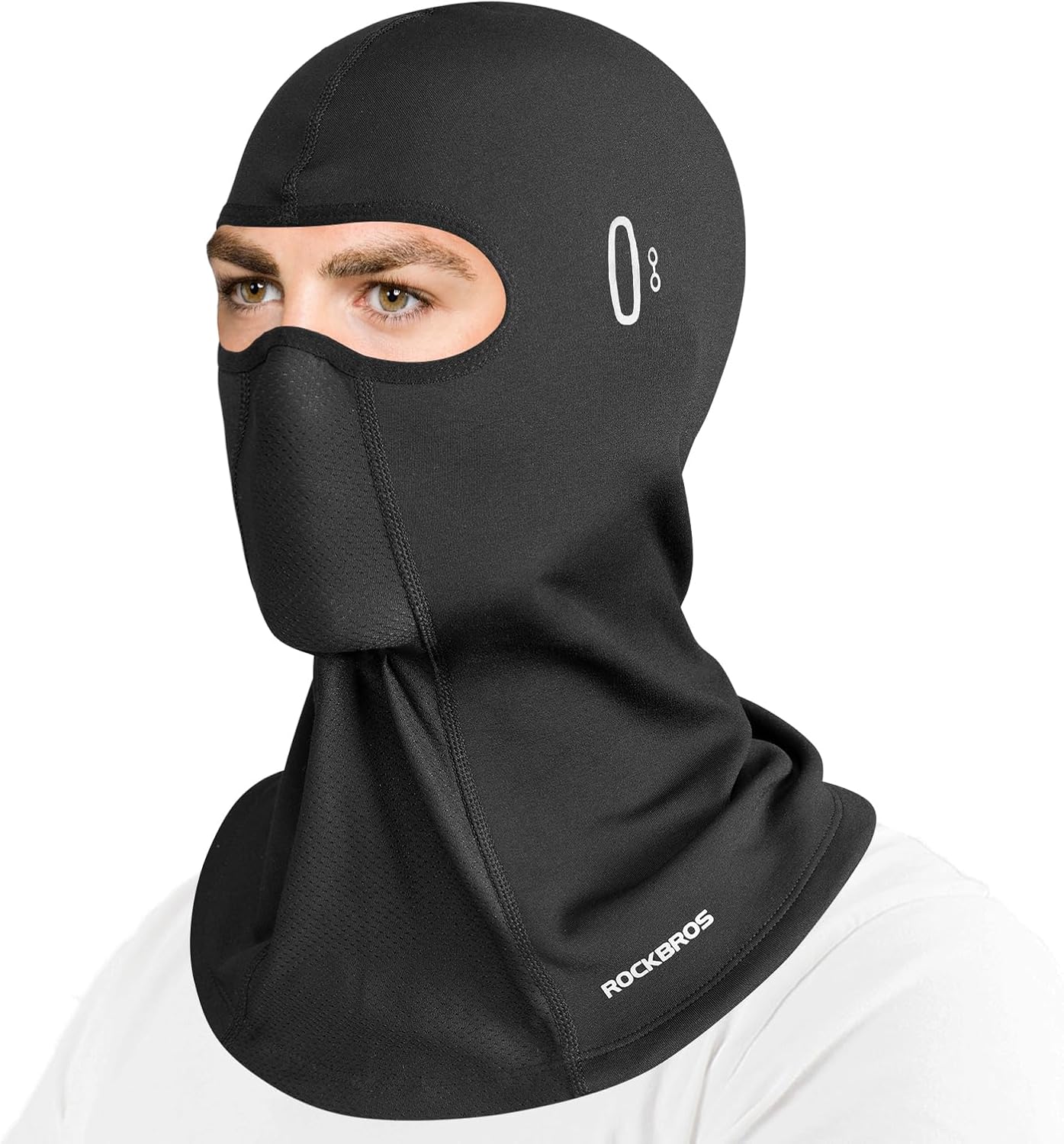 ROCKBROS Cold Weather Balaclava Ski Mask for Men Windproof Thermal Winter Scarf Mask Women Neck Warmer Hood for Cycling