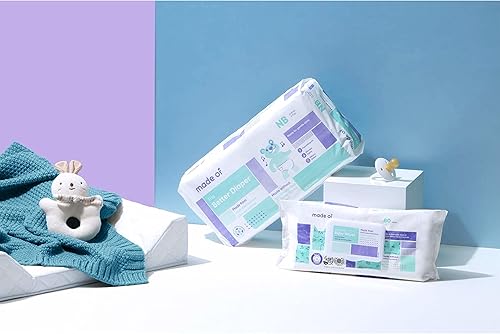 Miniatura 6 de The Better Baby Pañales Pañales hipoalergénicos para pieles sensibles, sin perfume, 10 horas de absorción, probado por pediatras y dermatólogos,