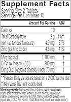 Vista 7 de Swisse Ultiboost Myo-Inositol & D-Chiro Inositol Suplemento Equilibrio hormonal, salud ovárica y apoyo menstrual 1100 mg de mio-inositol + 300