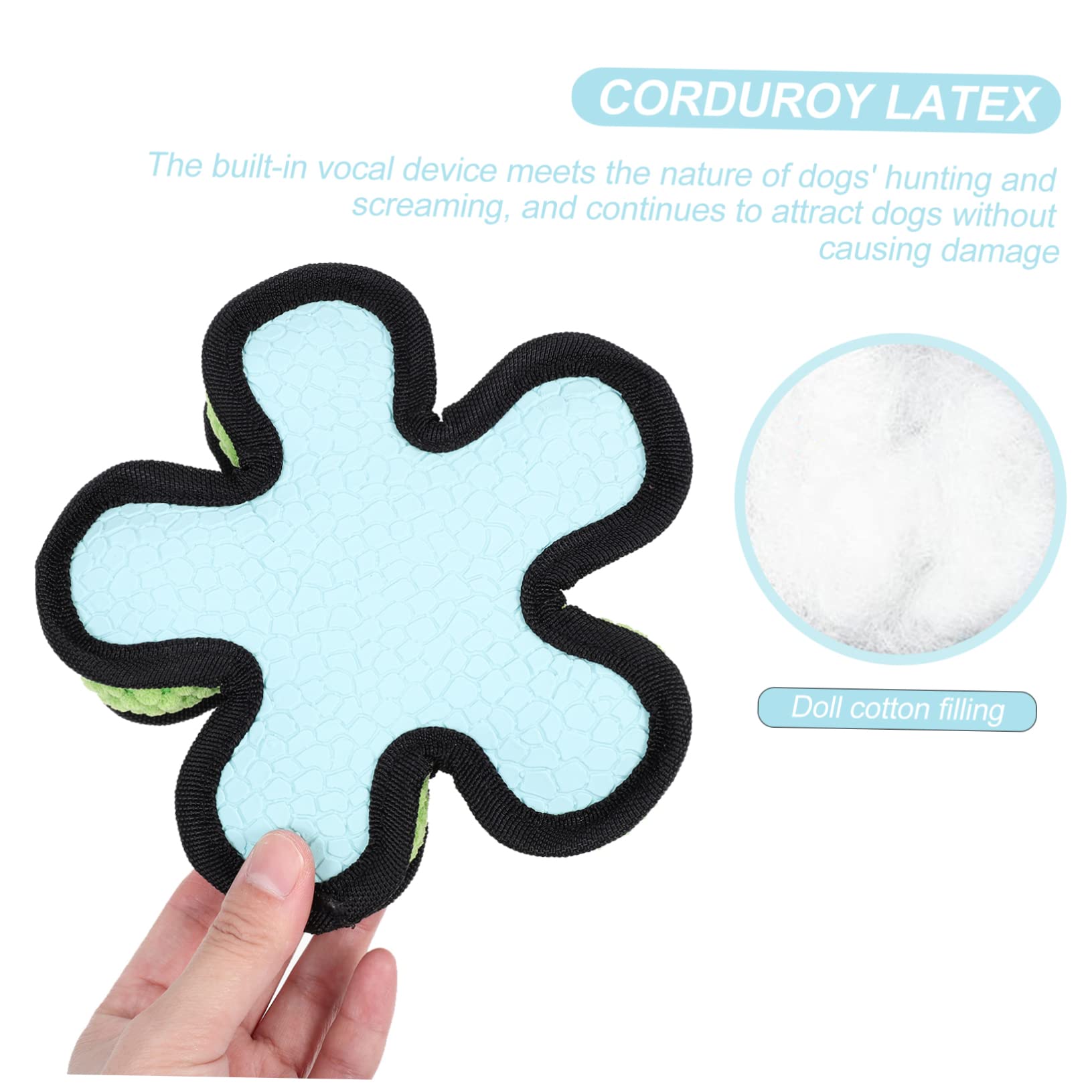 FRCOLOR 3 Piezas Juguete para Mascotas Muñecos Juguete Perro Pequeño Perrito Juguete Bonecas Juguetes para Perros Cachorros Emulsión Resistente a Mordeduras Juguete De Sonido
