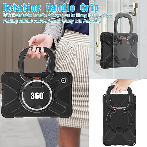 Miniatura 198 de Funda resistente para Galaxy Tab S10 Ultra 2024/S9 Ultra 2023/S8 Ultra 2022, funda híbrida resistente con soporte para bolígrafo S, funda a prueba