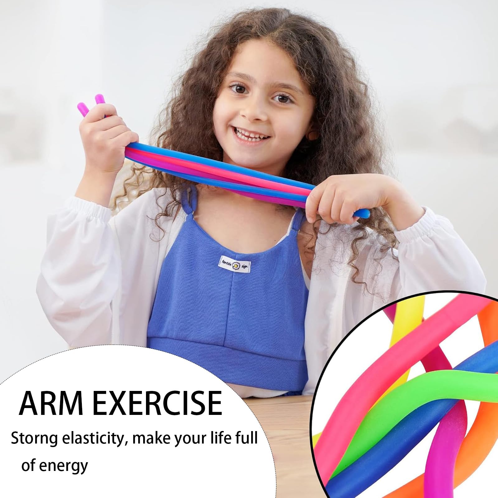 36 Pcs Monkey Noodles, Fidget Noodles, Monkey Noodles Fidget Toy ...