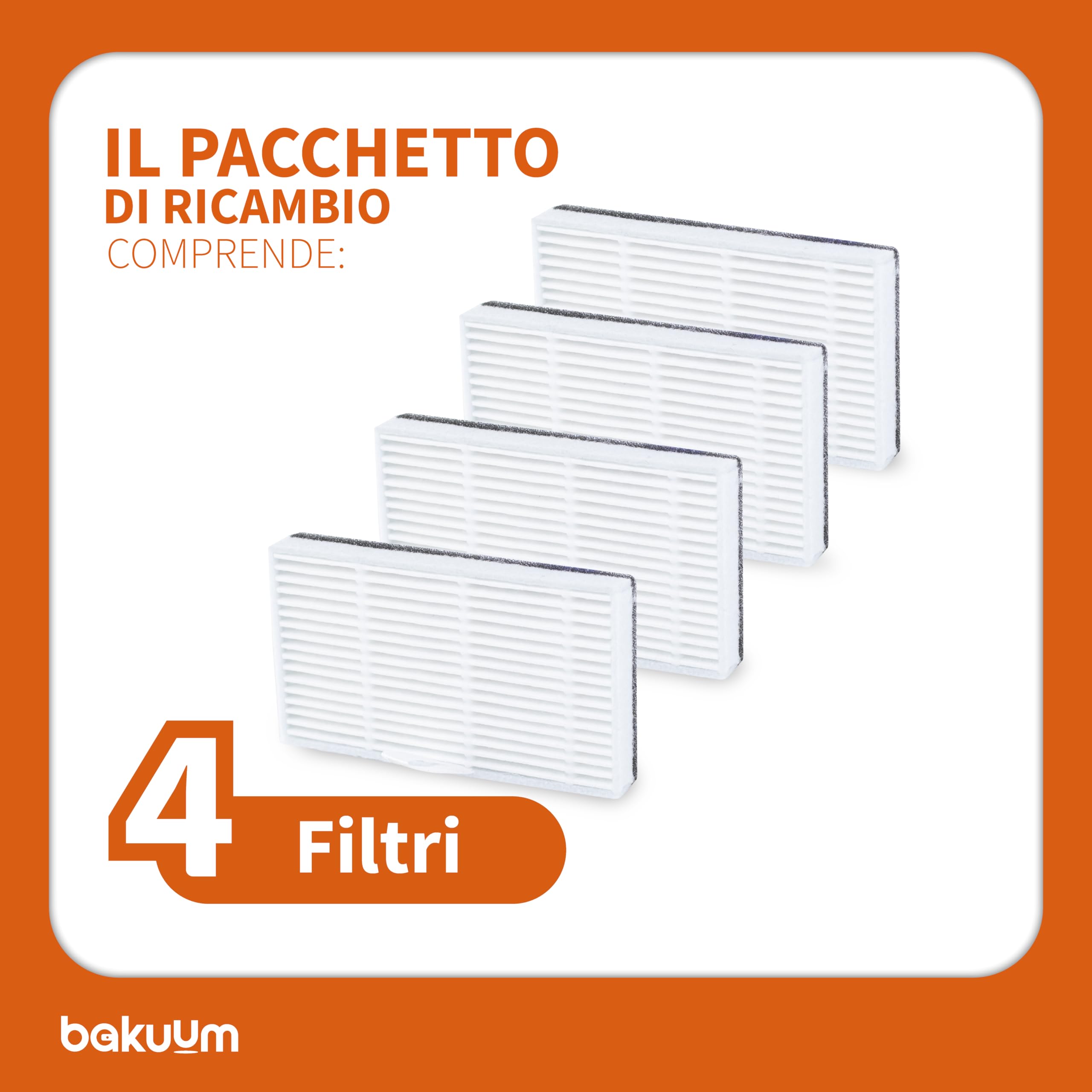 4 Spazzole Ricambio Per Cecotec Conga 2499 Ultra Genesis, 2299 Ultra Home, 2299 Inertial – Accessori Robot Aspirapolvere - 4