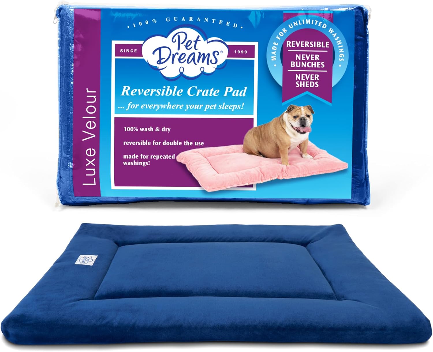 Pet Dreams Dog Crate Pad is The Original Dog Crate Bed