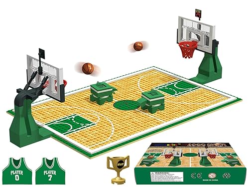 Building Blocks - Basketball Court Baseplates and Sets of 2