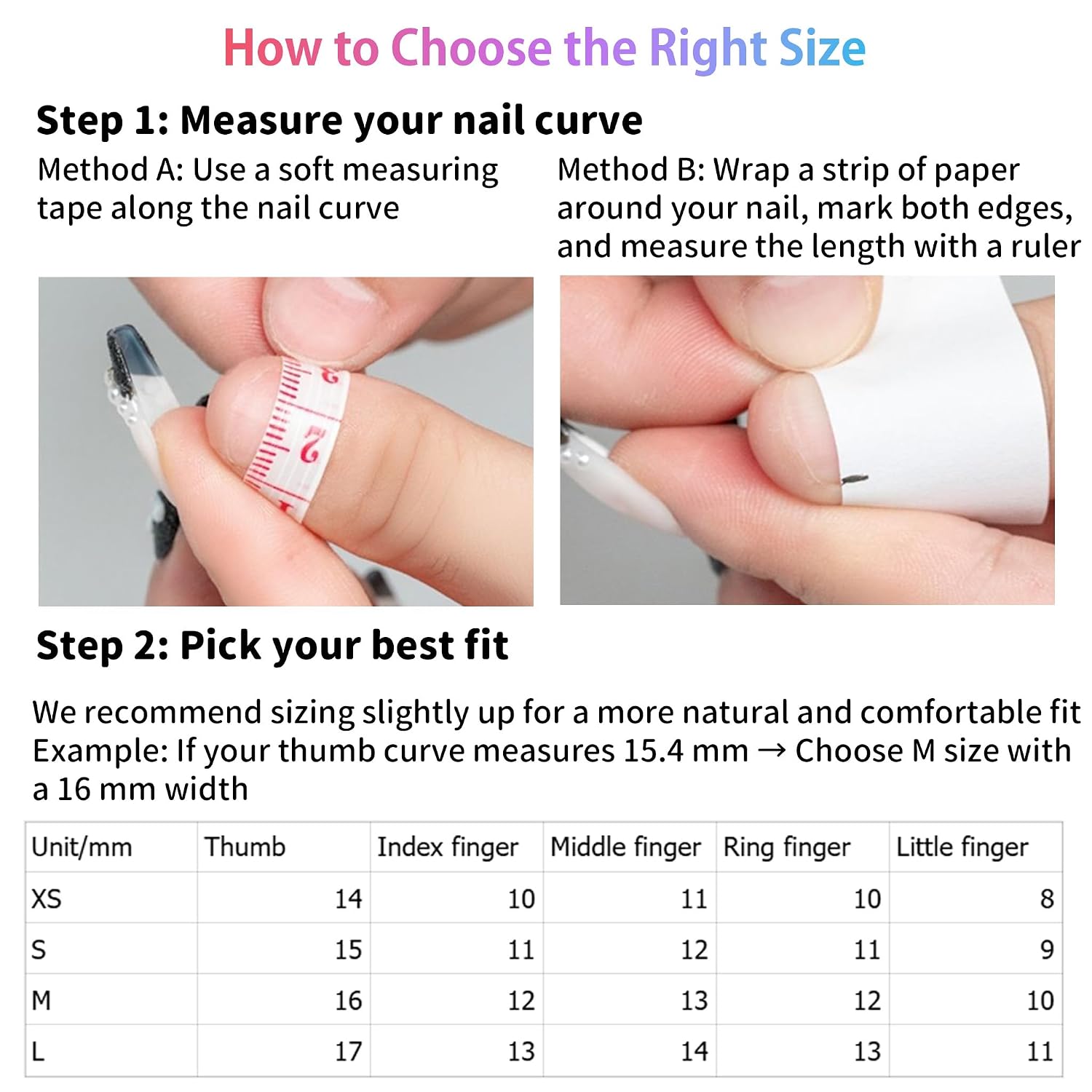 Sun&Beam Nails Handmade Press-On Nails Medium Almond Gray (#230 XS) image 4