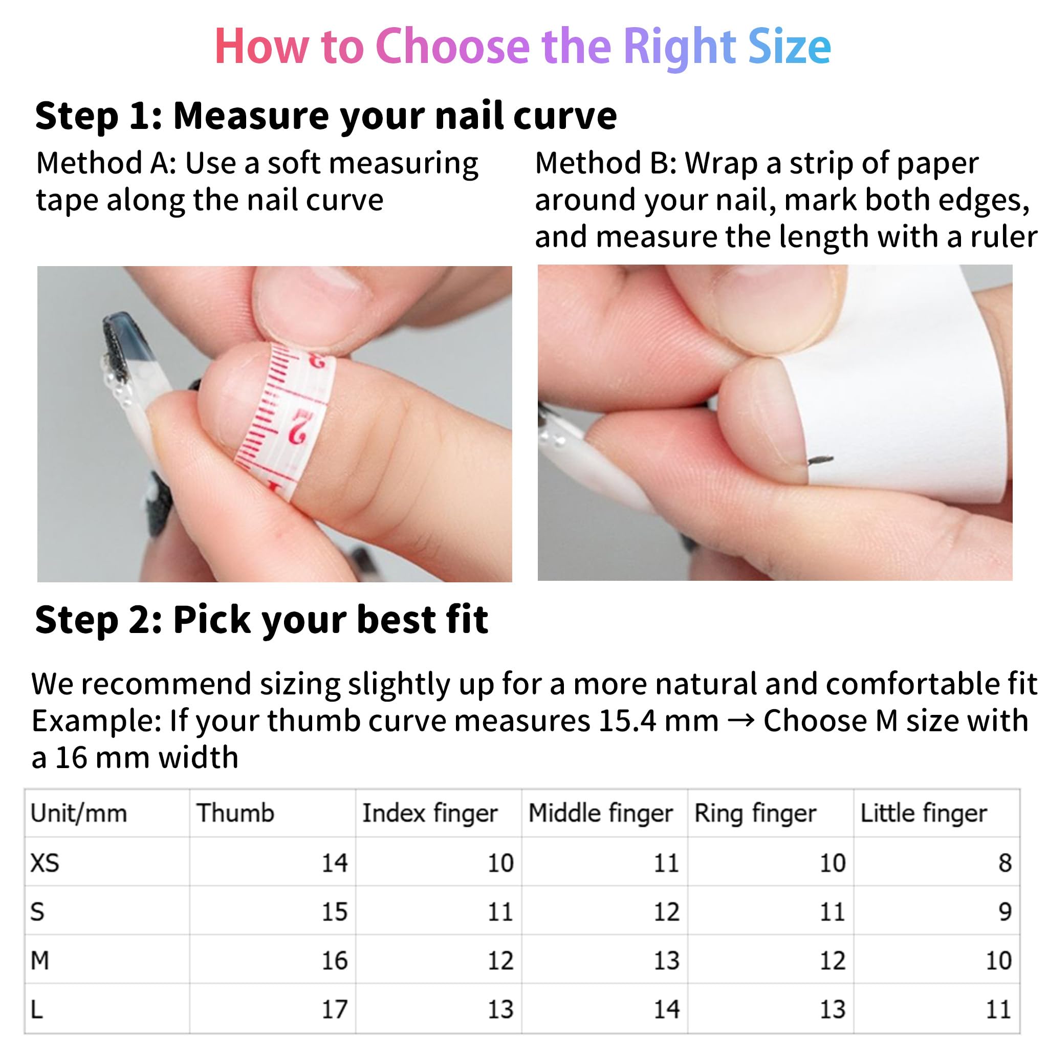 Sun&Beam Nails Handmade Press-on Long Oval Pink Purple Rhinestone Sparkling Hand-Painted Design Fashion False Nail Tips 10 Pcs Set (#231 M) - Image 4