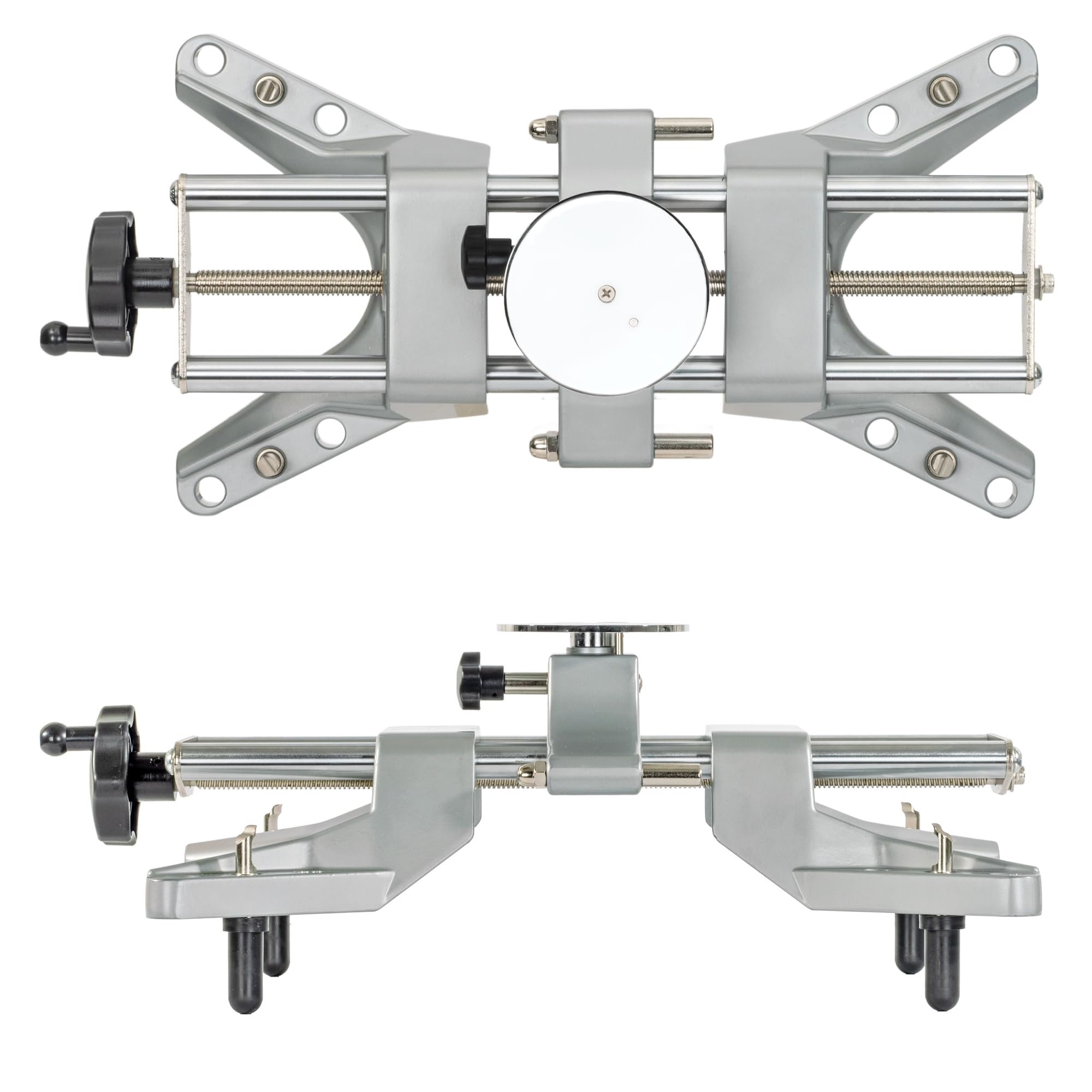 AutoSolo Serre-Roue d'Alignement Économique - Outil Mécanique Auto DIY avec Adaptateur Magnétique pour Carrossage - Jantes 28-63 cm (11-25 po)