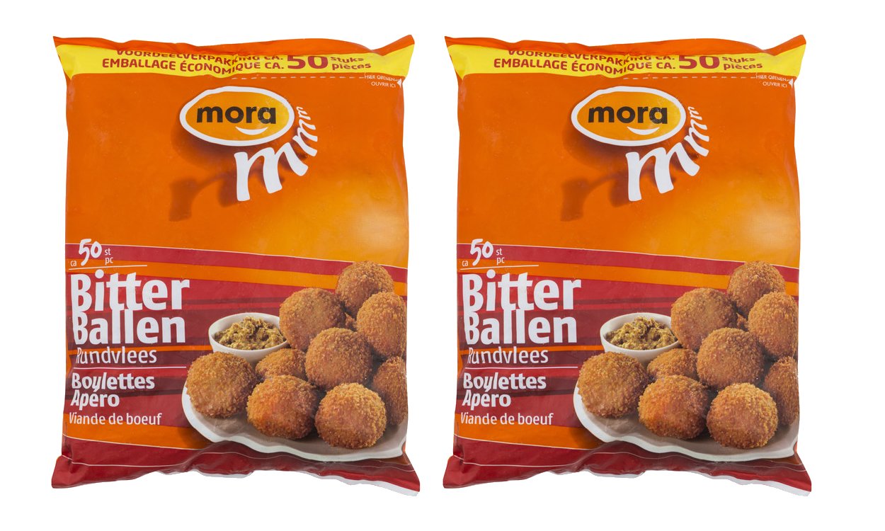 Mora Bitterballen Rindfleisch Ragoutbällchen 50 Stk. 20g