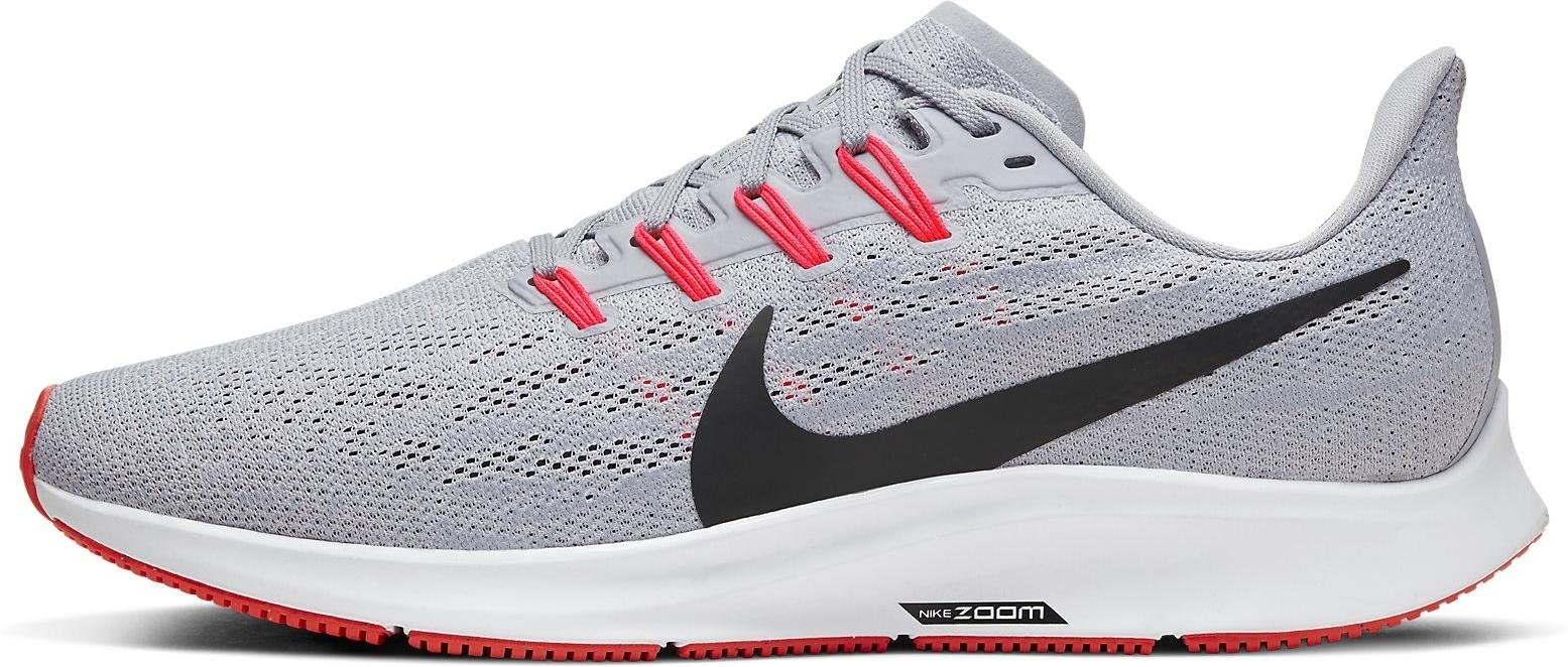 Air Zoom Pegasus 36 Men's Running Trainers Sneakers Shoes AQ2203 (Wolf  Grey/Black White Bright Crimson 009)