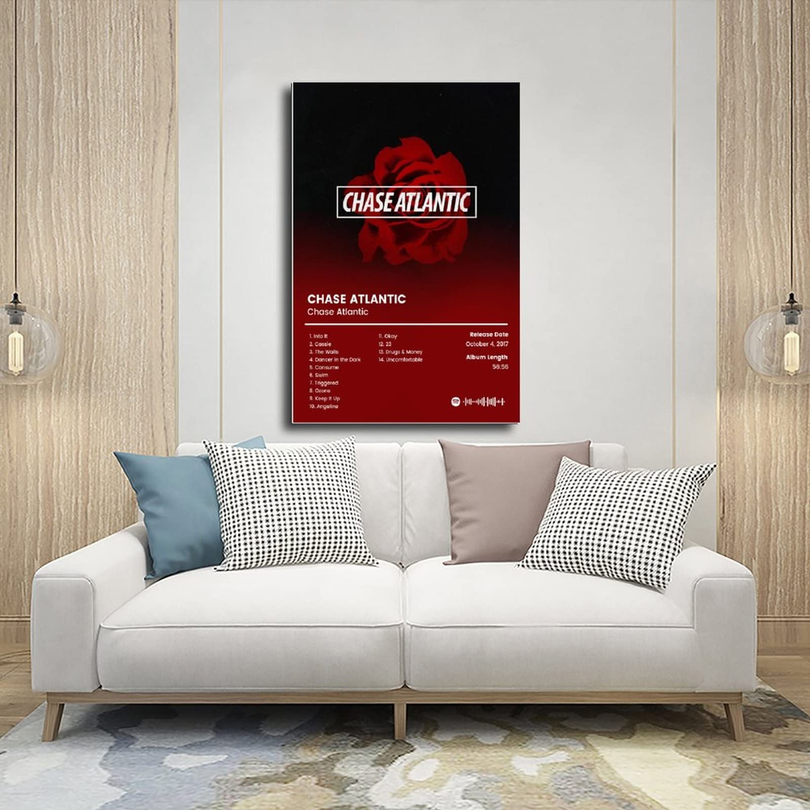 Set 4 Poster Musicali Chase Atlantic – Formato 30x45 Cm – Stampe Artistiche HD Per Camera Da Letto – Decorazione Murale