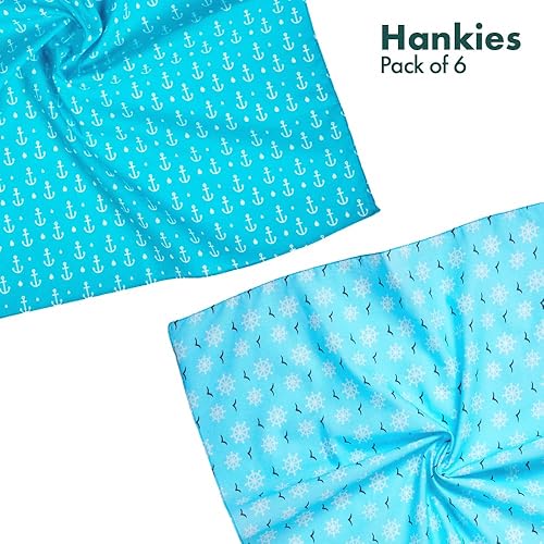 Vista 4 de HexaFun Pañuelo unisex de algodón orgánico 100% puro, tamaño grande