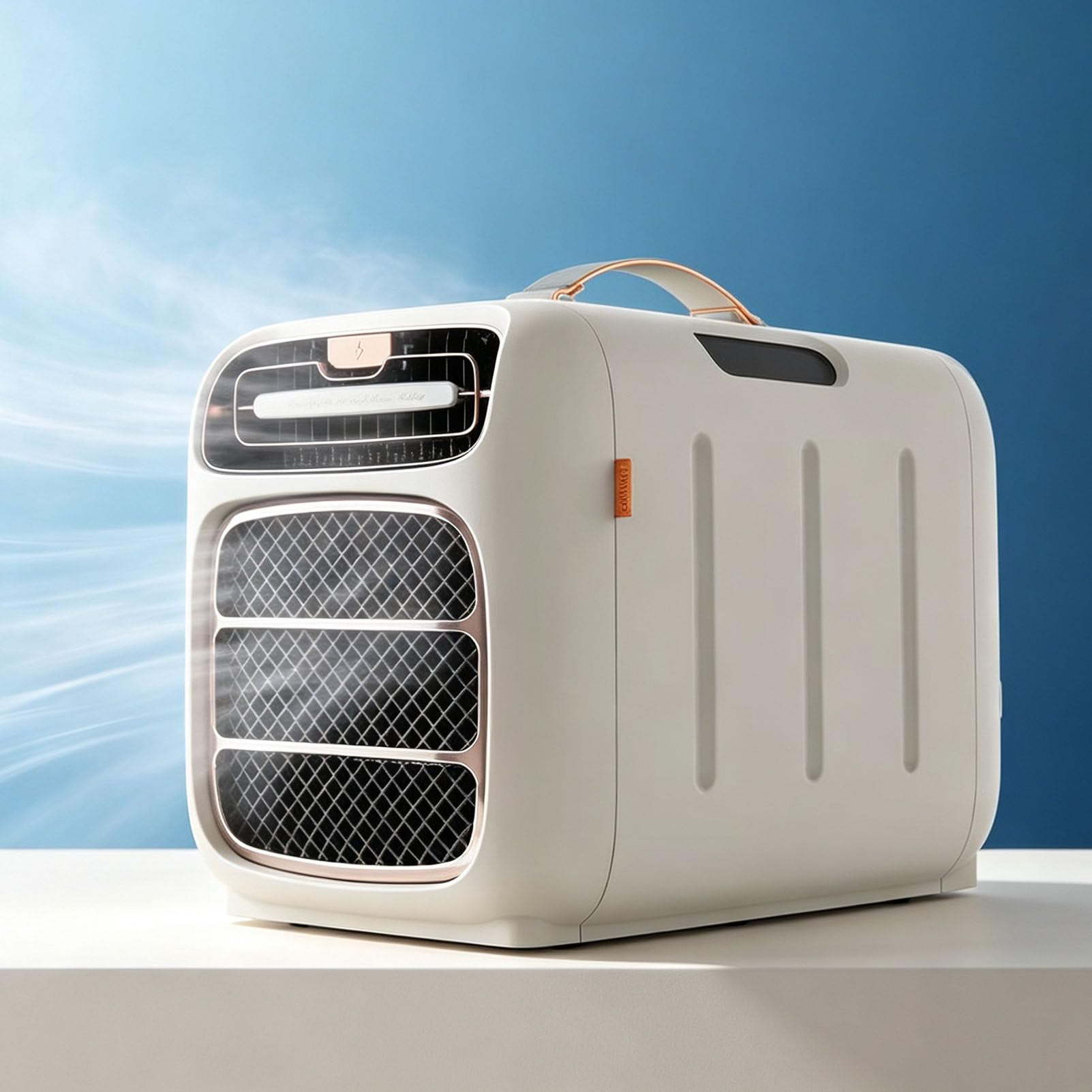 Portable Camping Air Conditioner, Rapid Cooling, Multi-Fan Speeds cold