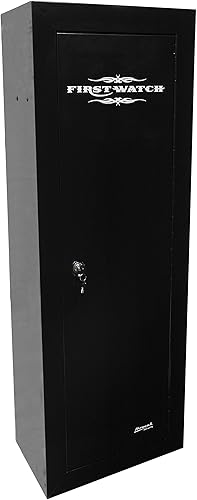 First Watch HS30120100 - Armario de seguridad de acero para 10 armas color negro