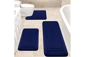 3-Piece Memory Foam Bathroom Rug Set: Exquisite Softness, Unbeatable Comfort