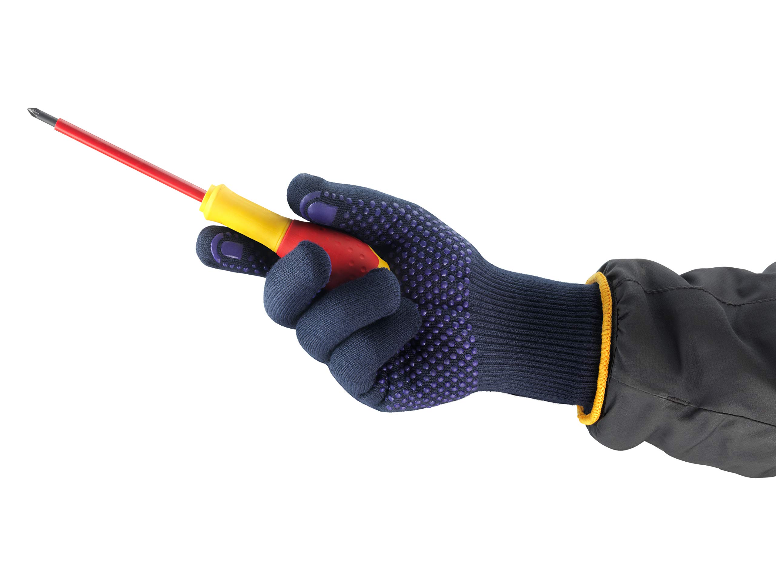 Ansell FiberTuf 76-501 Safety Work Gloves, Multipurpose Protection Gloves, Construction, DIY, Mechanics, Industrial Uses - Image 3