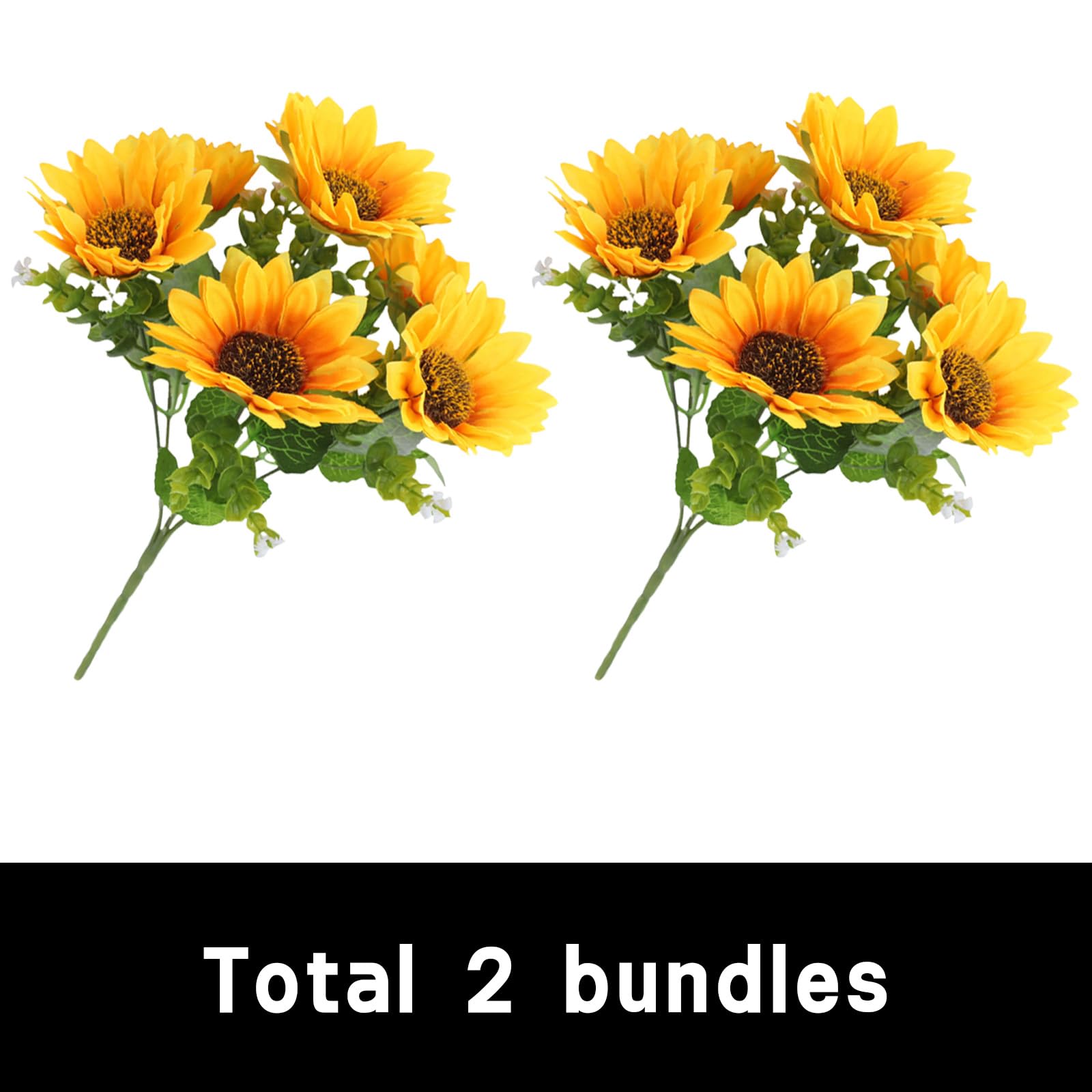 astylishome Artificial Flowers Outdoor Grave Chrysanthemum Bouquet Grave Flowers Artificial Flowers For Graves Floral Displays Home & Garden Suitable For Indoor & Outdoor Use 3714 - Image 2