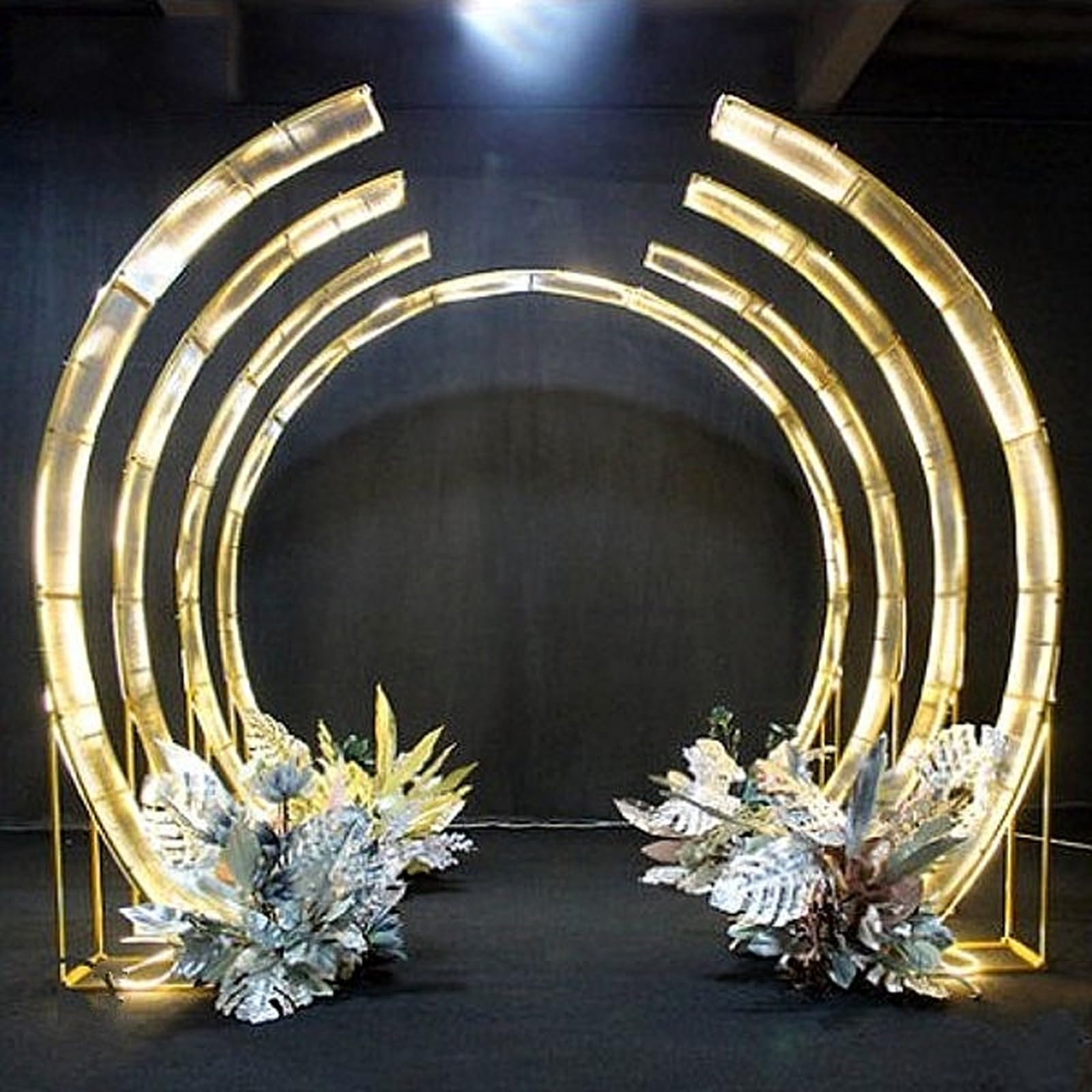 Soporte de arco de boda para fondo de ceremonia, decoración de fondo de fotos resistente y estable para fiestas y despedidas de soltera