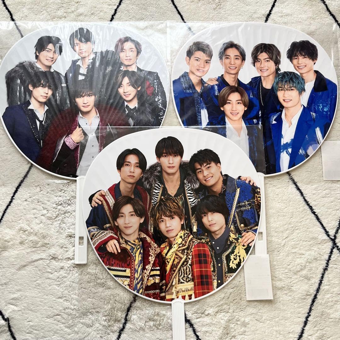 【美品】SixTONES カウコンジャンボうちわセット 楽天市場】新品未開封品 SixTONES 集合 ジャンボうちわ