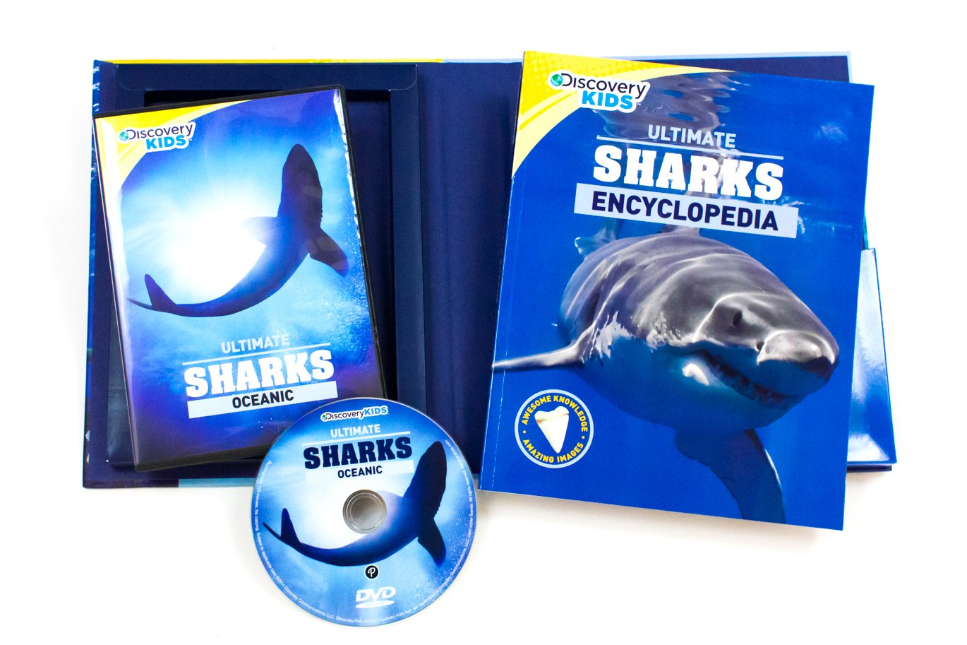 Discovery Kids Ultimate Sharks Encyclopedia: Extraordinary Facts, Amazing Images, Awesome Knowledge (Discovery Book+dvd) - Image 6