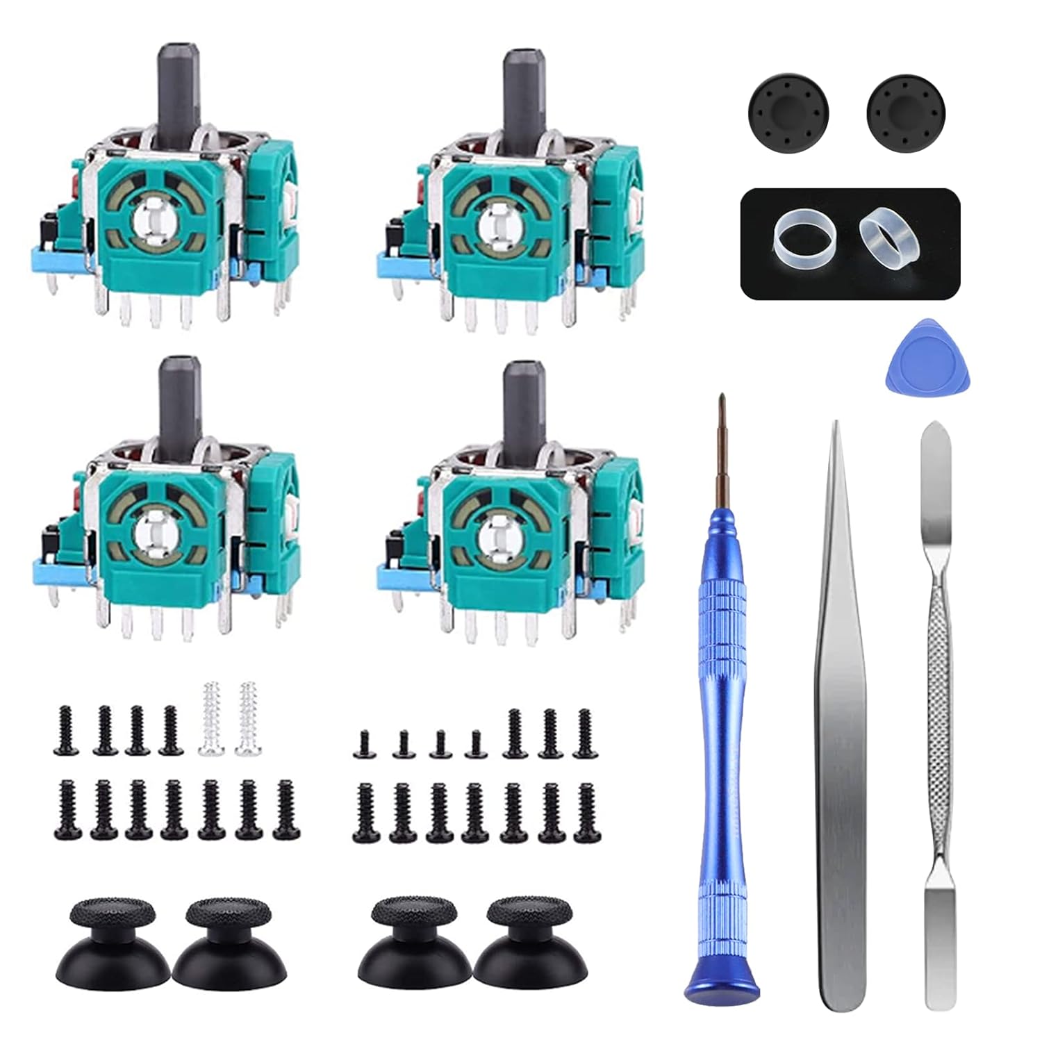 Joysticks Replacement for P5 Controller AOLION 3D Joystick Module Parts Compatible with P5 51 PCS Controller parts 4