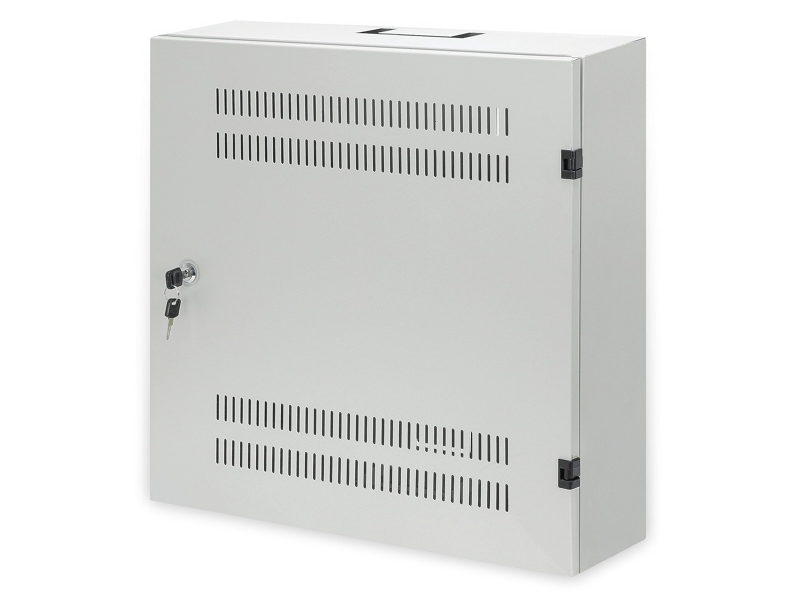 Intellinet 713641 19" Low Profile Wall Cabinet with 4U Horizontal Uprights and Vertical 2U Grey