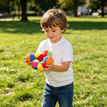 Hacky Dirtbag Sack | 10-Piece Multicolor Portable Funny | Hacky Dirtbag Sack for Adults | for Indoor Outdoor Backyard Beach Park Party Camping Juggling Casual Play