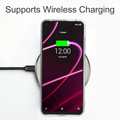 Miniatura 4 de Osophter Funda para T-Mobile Revvl 5G, TCL Revvl 5G, diseño floral, para niñas, mujeres, absorción de golpes, flexible, carcasa de goma TPU para