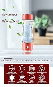 Amazon.com: Hydrogen Rich Water Bottle, Up to 1560PPB, New
