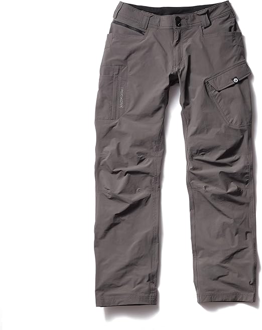 TRUEWERK Men’s Work Pants - T1 WerkPants Relaxed Fit, Lightweight, Moisture Wicking, Tactical Cargo Pants with 4-Way Stretch