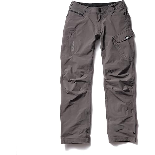 TRUEWERK Men’s Work Pants - T1 WerkPants Relaxed Fit, Lightweight, Moisture Wicking, Tactical Cargo Pants with 4-Way Stretch