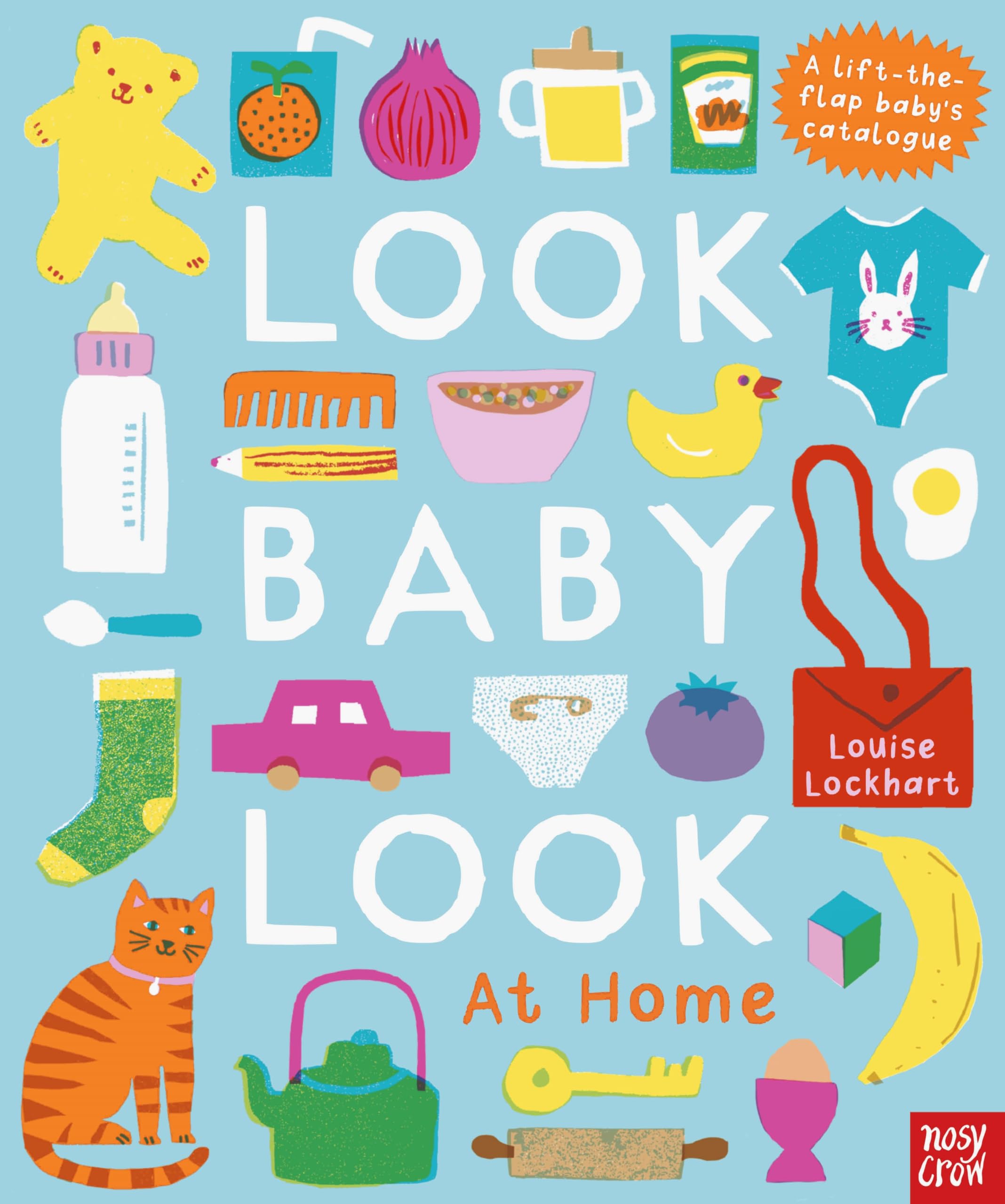 Louise Lockhart Look, Baby, Look At Home Board Book - Large