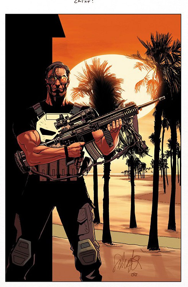 THE PUNISHER VOLUME 1: BLACK AND WHITE : Edmondson, Nathan, Gerads