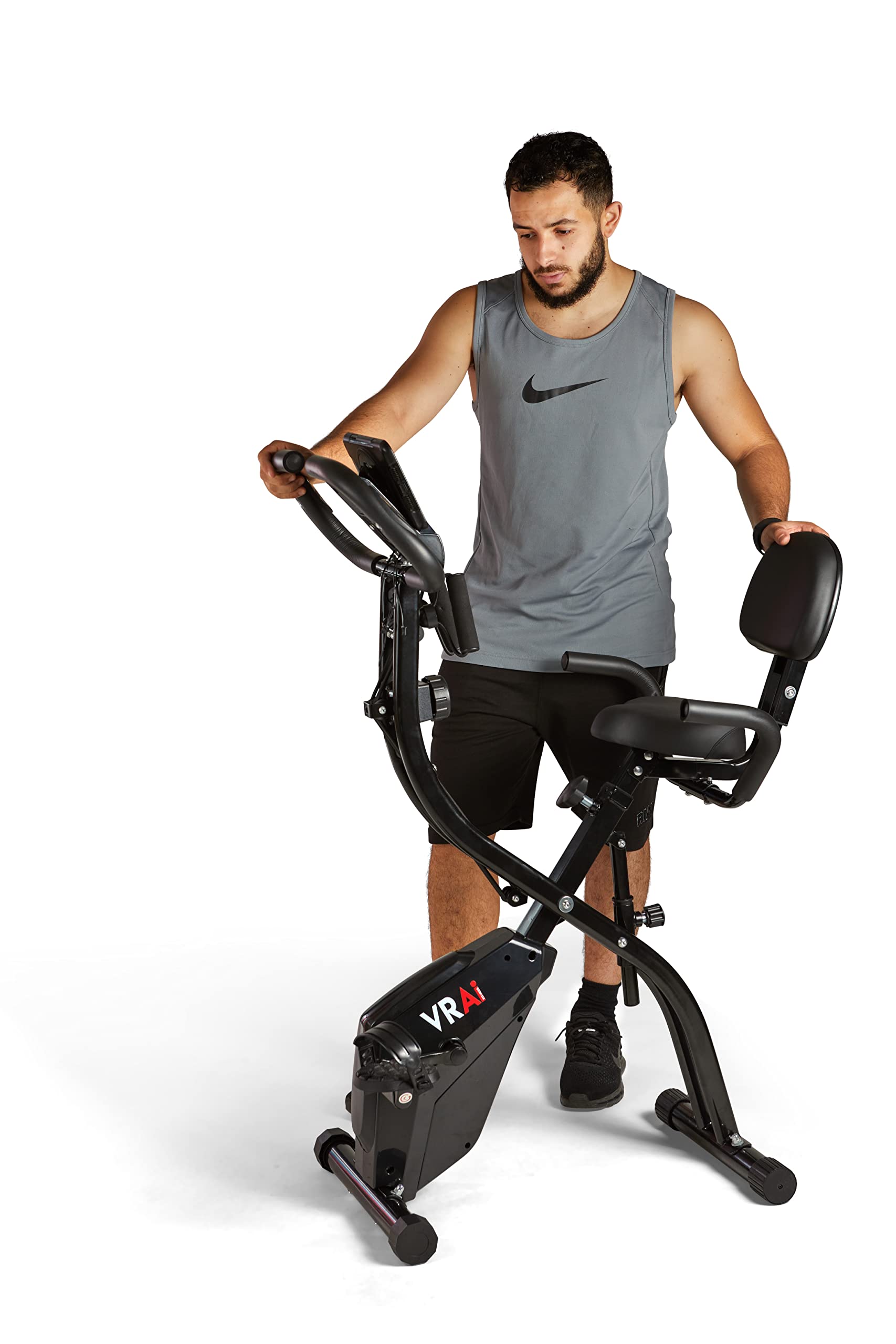 LABGREY Cyclette Magnetica Professionale Con Schermo LCD, Volano 15kg E App Bluetooth - Perfetta Per Allenamento A Casa - Foto 10