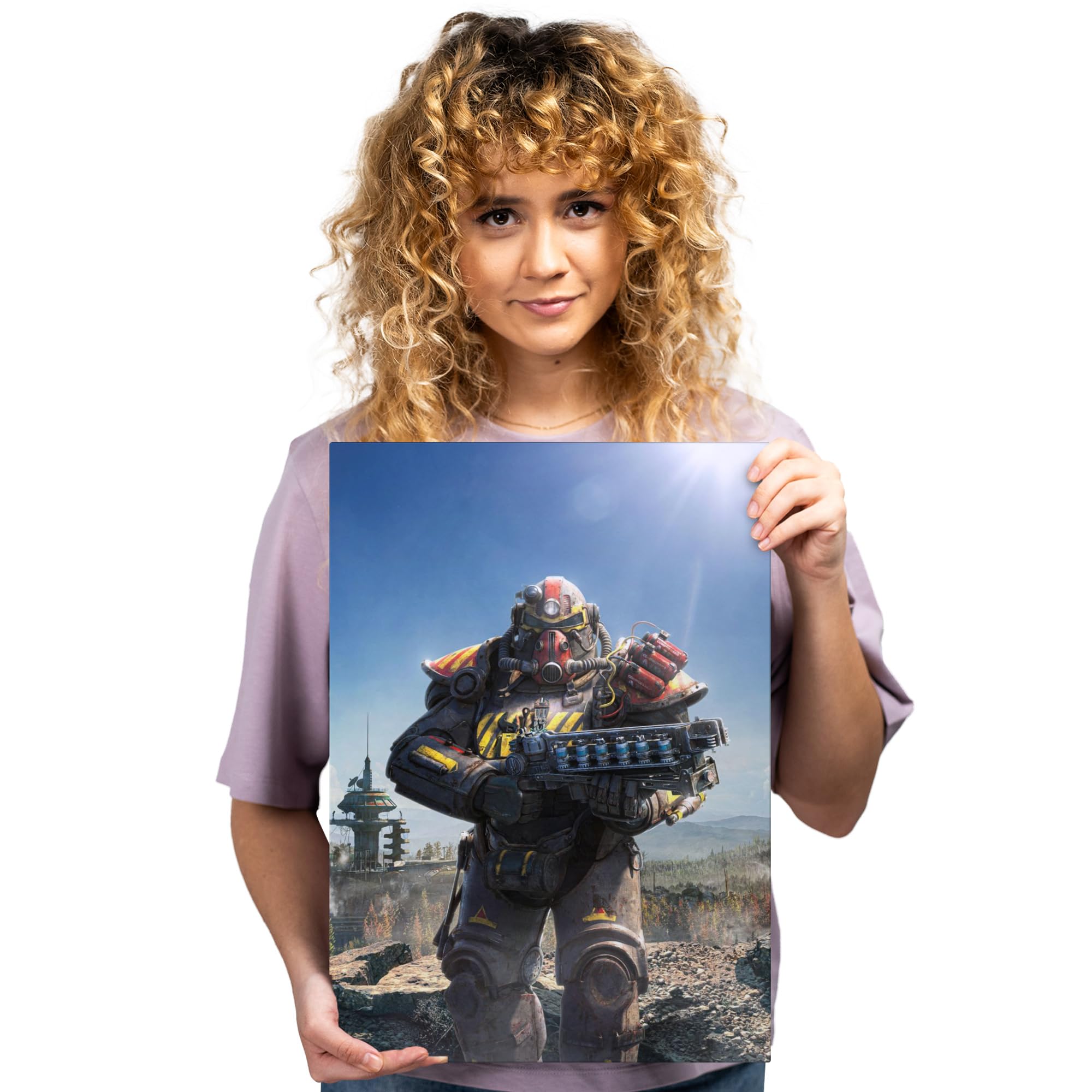 Amazon.com: Displate Official Fallout Metal Poster Magnetic
