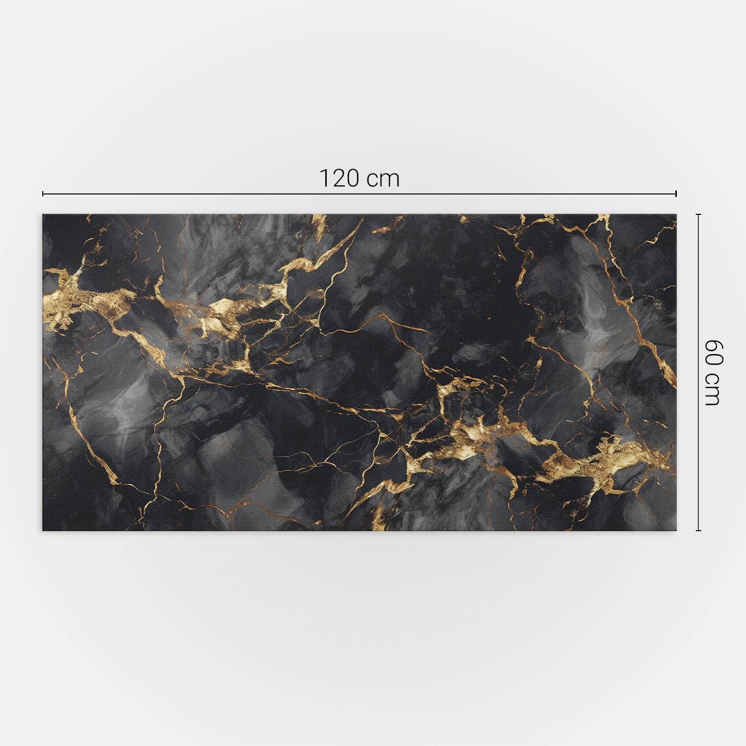 Panneaux Décoratifs 120x60 cm Cuisine Facile à Nettoyer Moderne Durable Rectangulaire Primaire de Protection Installation Rapide Imperméable Splashback - Modèle de marbre élégant