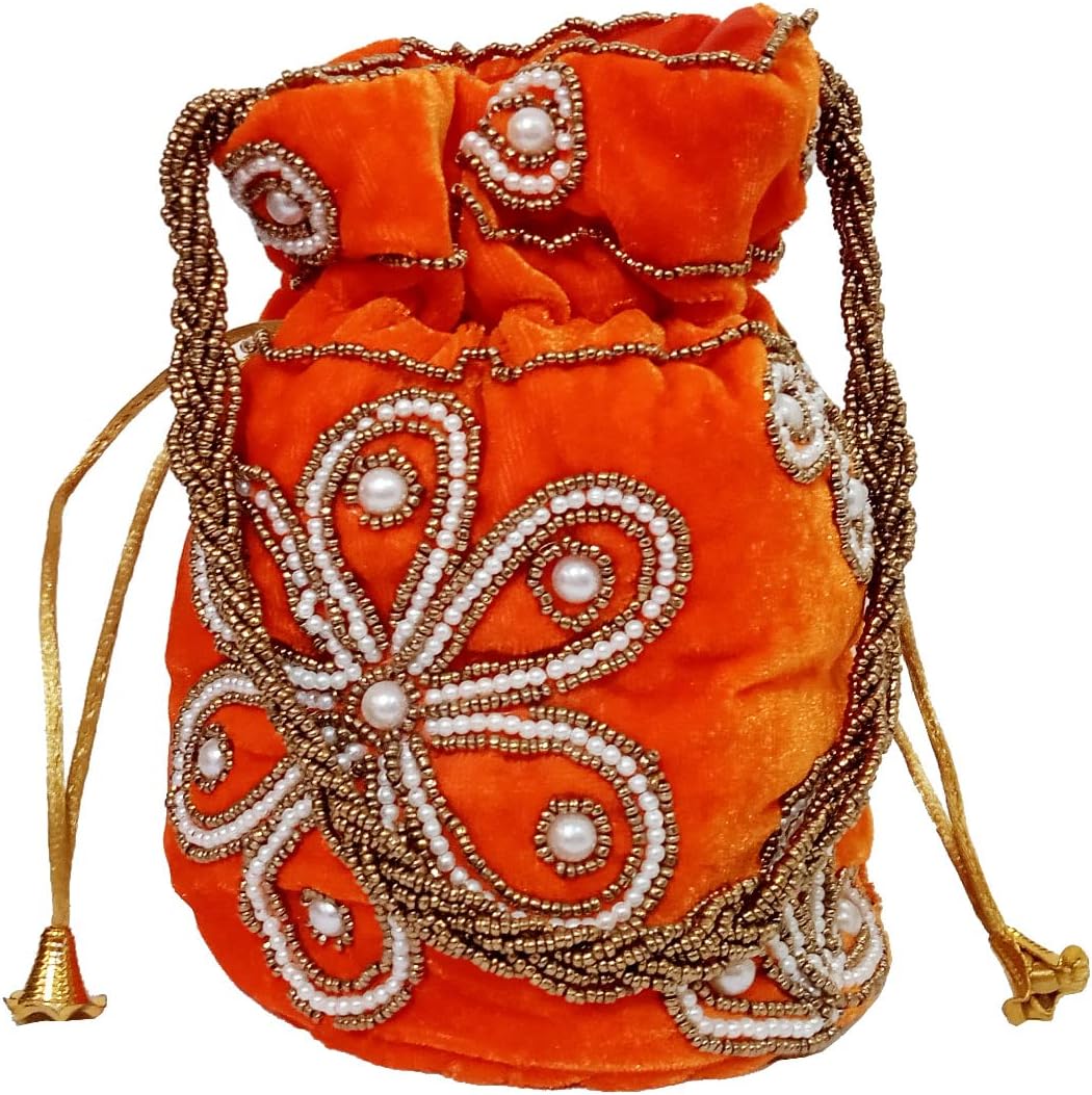 Purpledip Potli Bags Drawstring Purse (Potli02$)