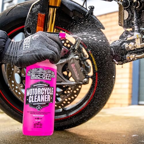 Miniatura 3 de Muc Off 664US Nano-Tech - Limpiador de motocicletas 1 litro acción rápida biodegradable en aerosol de limpieza de motocicletas seguro en todas las