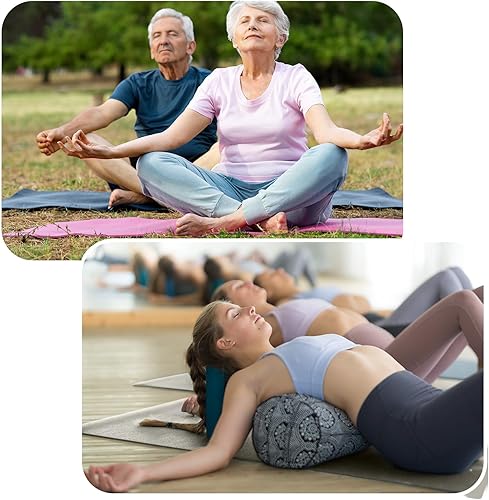 Miniatura 5 de Breling Paquete de 3 toallas de 26 x 73 pulgadas para esterilla de yoga caliente, antideslizante, para gimnasio, absorbente de sudor, toalla de