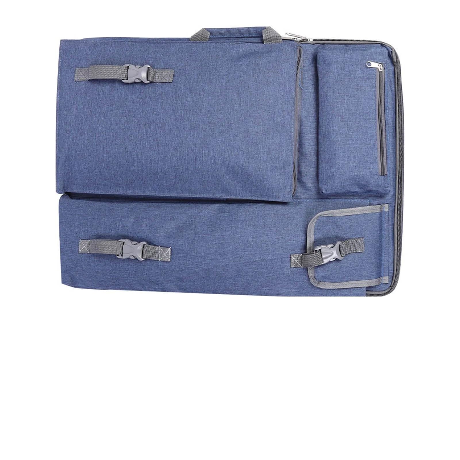 Bolsa para Portafolios De Arte Bolsa de Dibujo Impermeable, Bolsa de Tablero de Pintura Simple, Herramientas de Dibujo for Artistas y Estudiantes, Juego de Suministros de Arte(Gray)