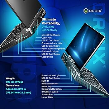 ミニPC GPD MicroPC 2 Core i3 16GB SSD1TB win Amazon.com: GPD MicroPC 2- Handheld Industry Laptop 7 Inches 1080P