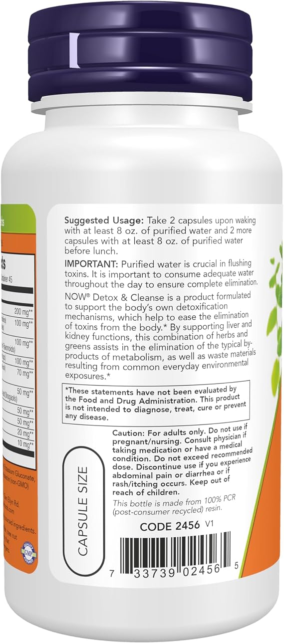 Now Supplements, Detox and Cleanse, Liver and Kidney Support*, 90 Veg Caps