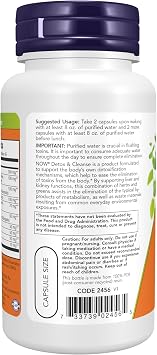 Now Supplements, Detox and Cleanse, Liver and Kidney Support*, 90 Veg Caps
